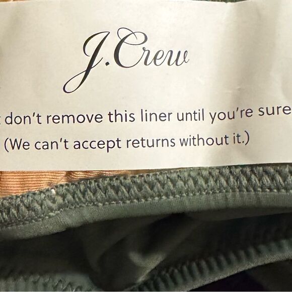 NWT J. Crew High-Rise Cheeky Bikini Bottom in Safari Size L - Picture 10 of 12